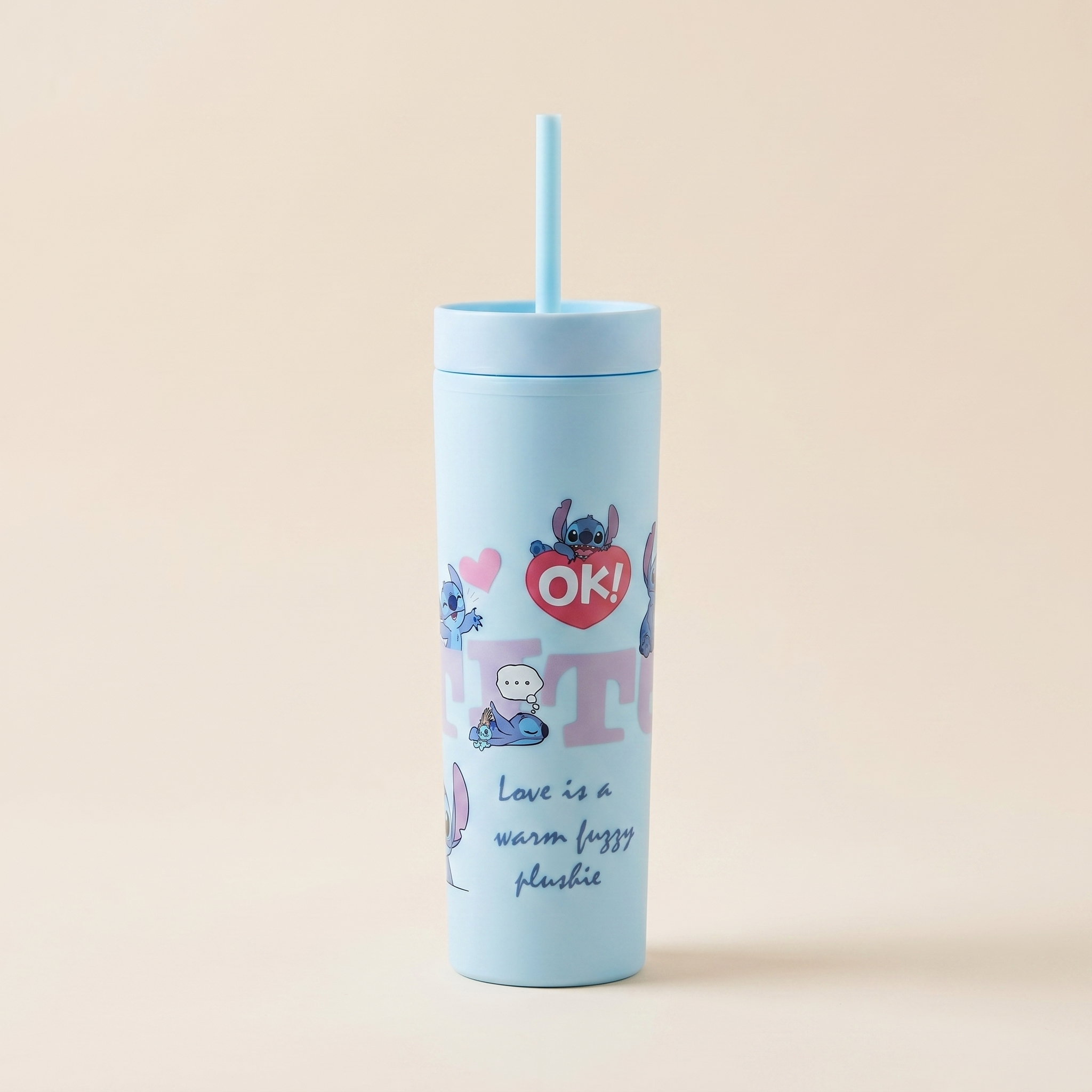 Stitch Double-layer Cup 500ml/16.91 fl.oz.