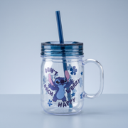 Stitch Cup with Blue Lid 550ml/18.60 fl.oz.
