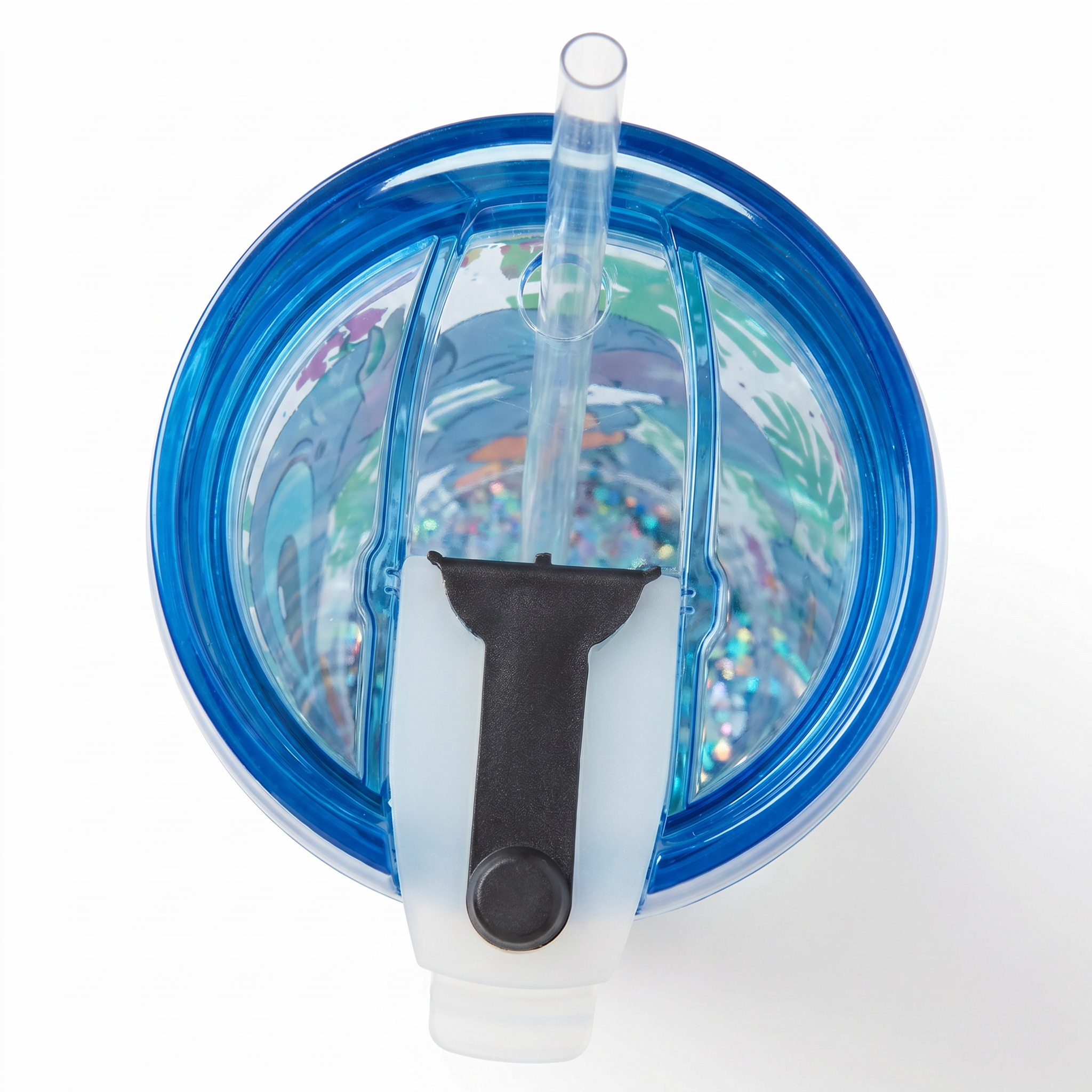 Stitch Coffee Plastic Cup Heat Resistant 450ml/15.22 fl.oz.