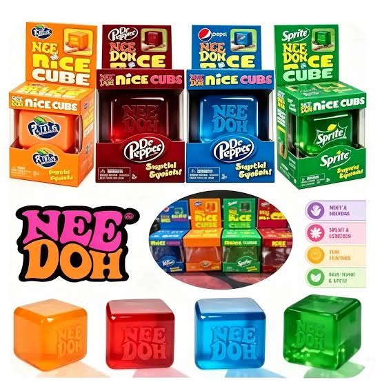 Nee Doh Nice Cube Soda Series
