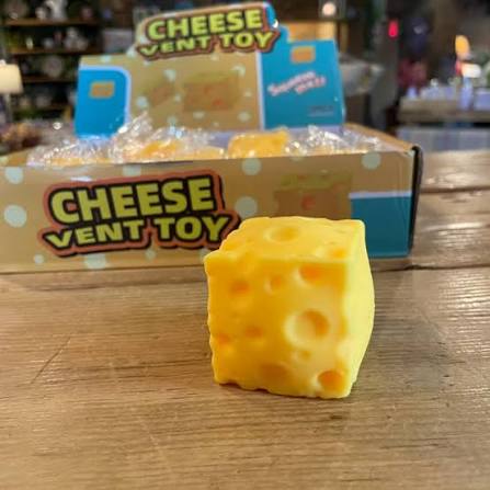 Cheese Vent Toy (Big Cube)