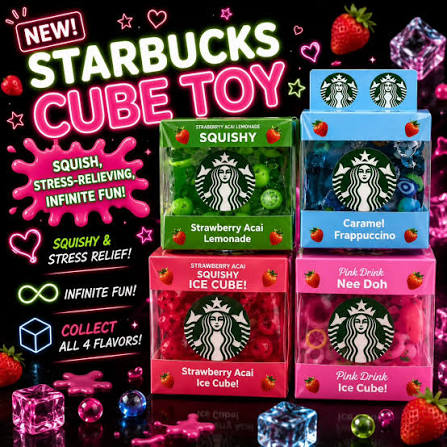 Nee Doh Nice Cube Starbucks