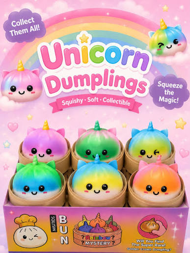 Unicorn Dumpling Squeezy